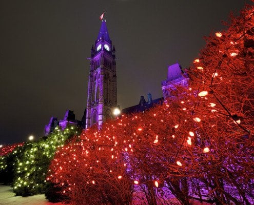 Christmas on Parliament Hill
