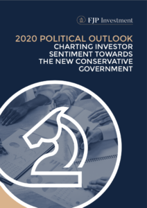 Cover of FJP Investment report: Investor sentiment towards the new Conservative government