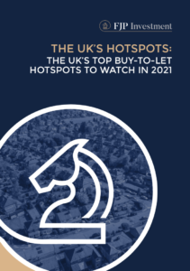 Cover of FJP Investment report: UK top buy-to-let hot spots to watch