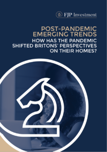 Cover of FJP Investment report: Pandemic shifting perspectives
