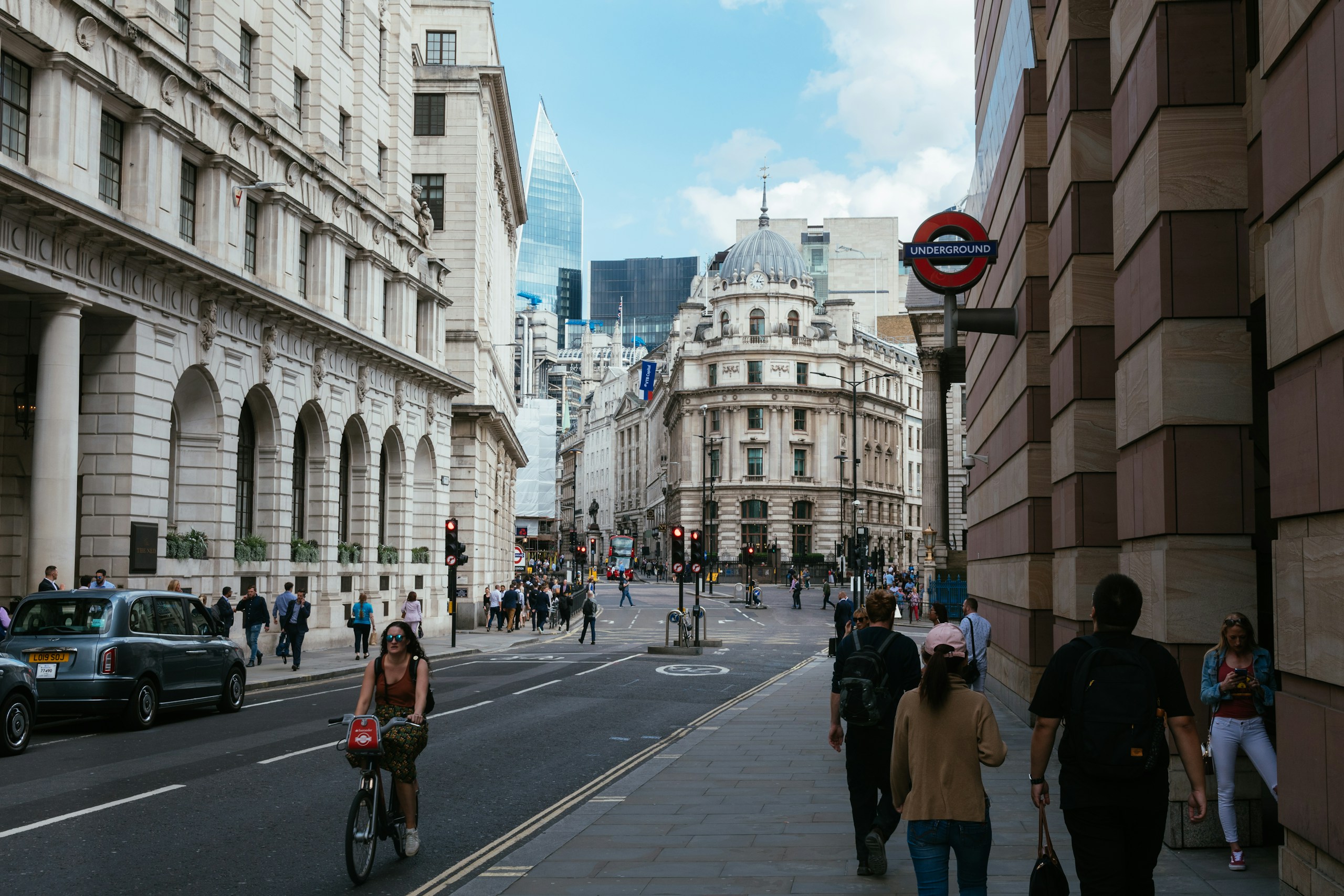- Commercial office building compared with residential property