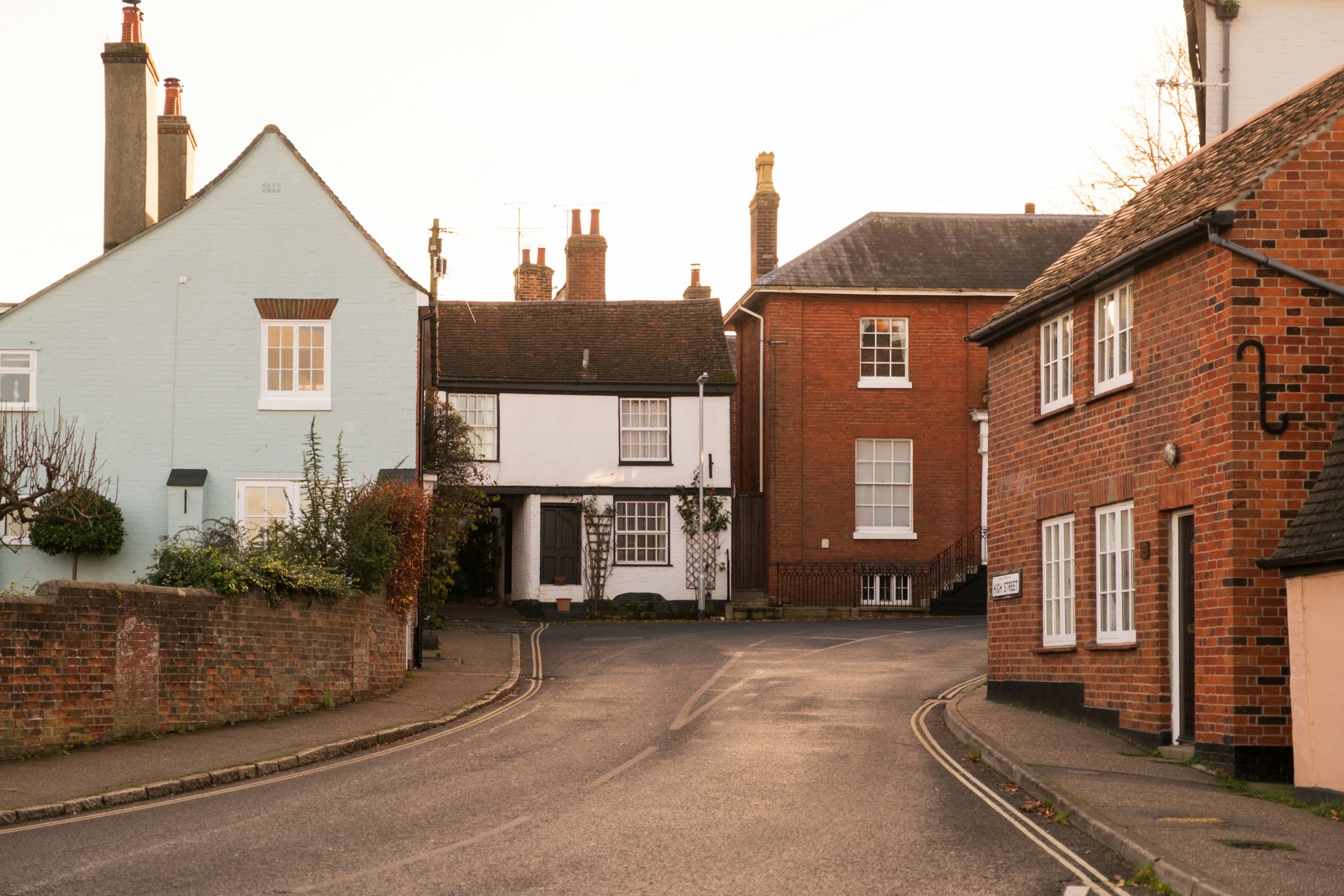UK property with a room extending above a shared passageway