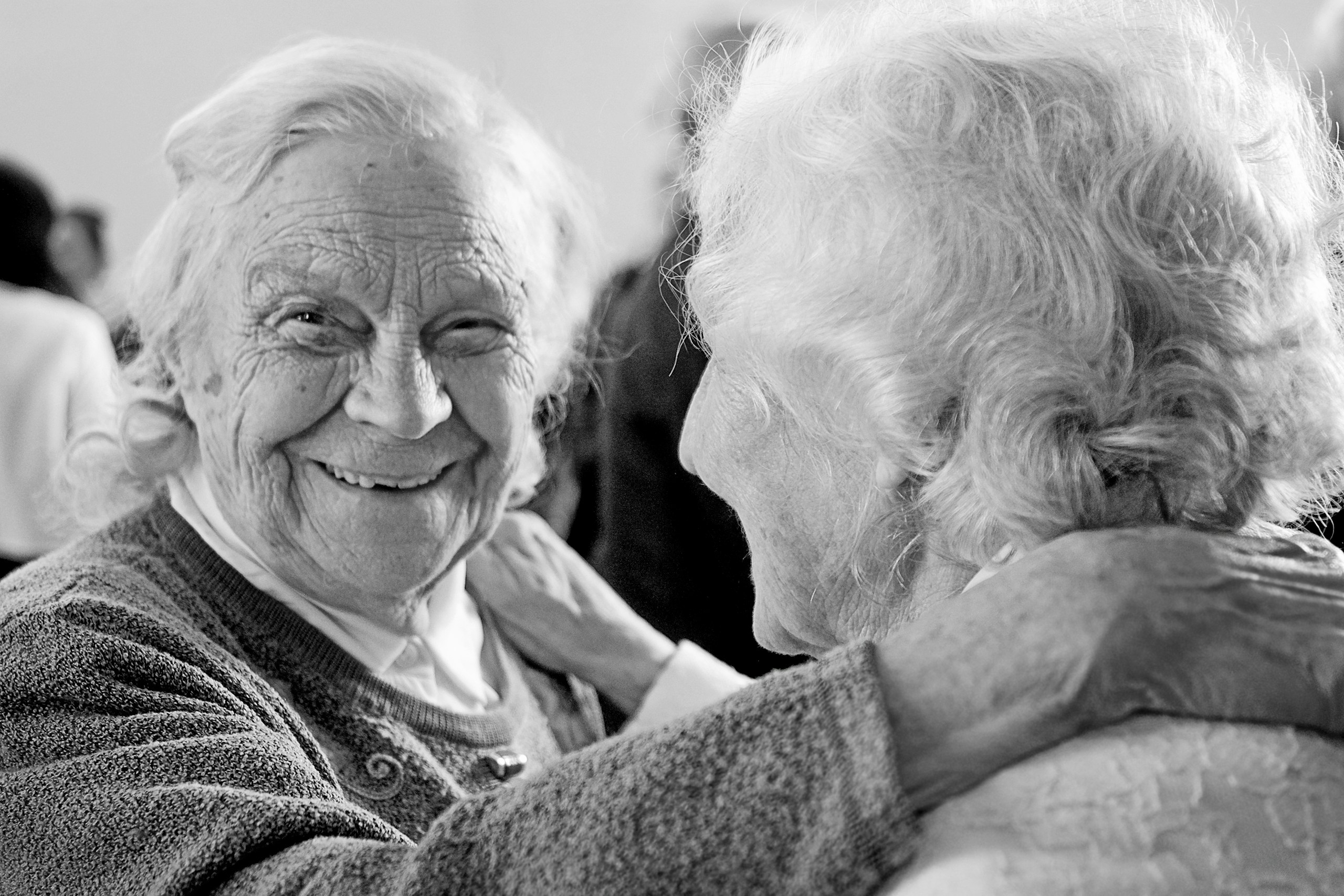 - Older couple reviewing their household finances at home